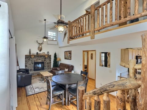 Dining, Kitchen, and Living Room