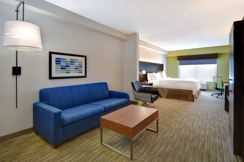 Suite, 1 King Bed | In-room safe, desk, iron/ironing board, free cribs/infant beds