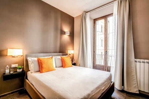 Premium bedding, down comforters, memory foam beds, minibar
