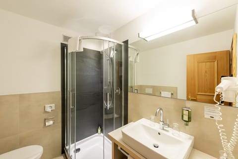 Standard Double Room | Bathroom | Rainfall showerhead, free toiletries, hair dryer, bidet