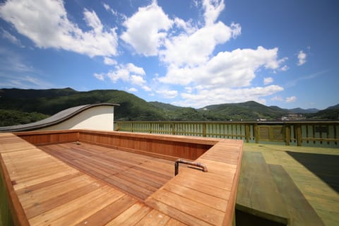 Rooftop pool