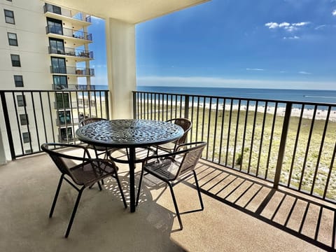 Perfect views from our balcony!