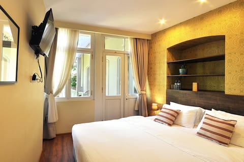 Basic Double Room, Allergy Friendly, Courtyard View | Premium bedding, in-room safe, desk, soundproofing