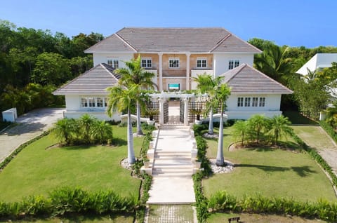 Front of the villa