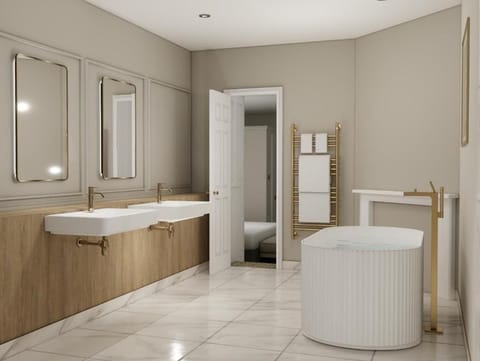 Superior Double Room with Bath | Bathroom