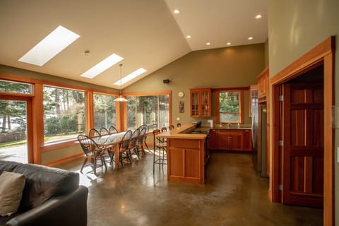 View from a few steps into our home.