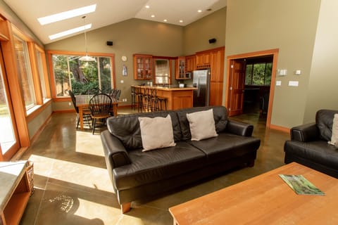 Some morning sun in the great room.