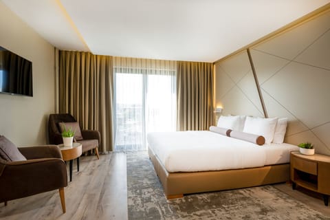Minibar, in-room safe, desk, blackout drapes