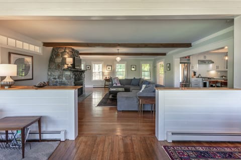 Sunroom into Living room
