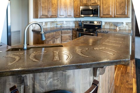 Upstairs Kitchen - "Serenity on the 6th Hole".