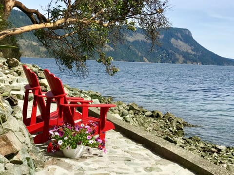 The perfect spot to relax and enjoy the views of the Salish Sea