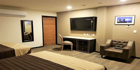 Quadruple Room | Premium bedding, in-room safe, desk, laptop workspace