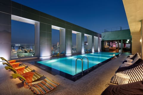 Seasonal outdoor pool