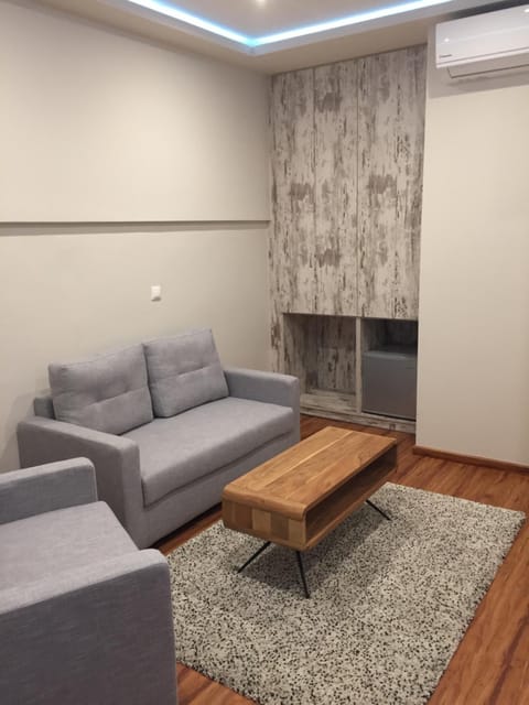 40-inch flat-screen TV with cable channels, TV