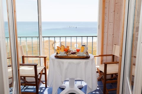 Double or Twin Room, Ocean View | Balcony