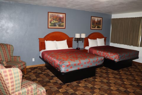Room, 2 Queen Beds | Desk, iron/ironing board, free WiFi, bed sheets