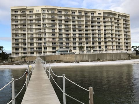 Condo is 7 floors up on left corner!