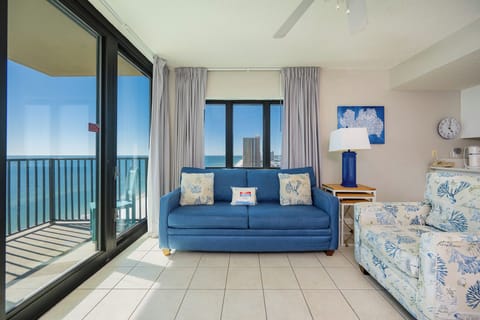 Phoenix All Suites West Hotel 801, Gulf Shores, Alabama, beach front, 1 bedroom corner hotel suite on the 8th floor
