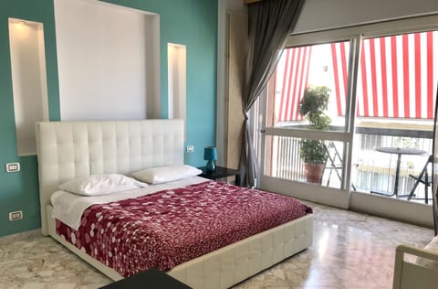 Panoramic Double Room, City View | Individually furnished, desk, iron/ironing board, free WiFi