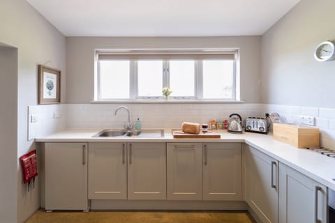 Modern kitchen with plenty of storage space