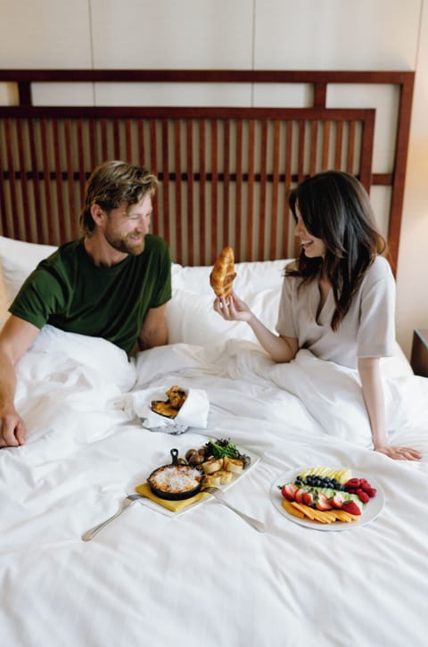 Daily cooked-to-order breakfast for a fee