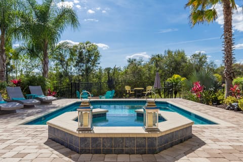 Breathtaking views by your private pool