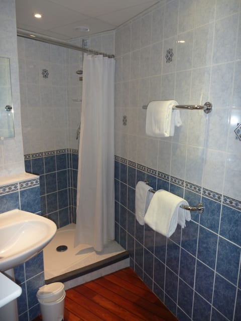 Triple Room | Bathroom | Hydromassage showerhead, free toiletries, hair dryer, towels