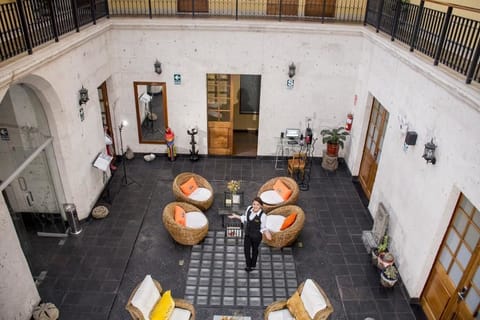 Lobby sitting area