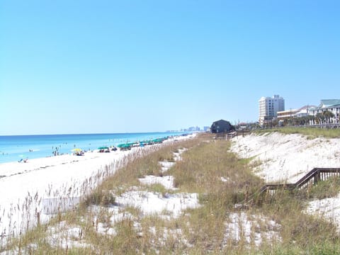 THE BEST BEACH/WATER right at your back patio.

