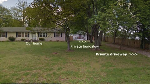 Private driveway, spacious