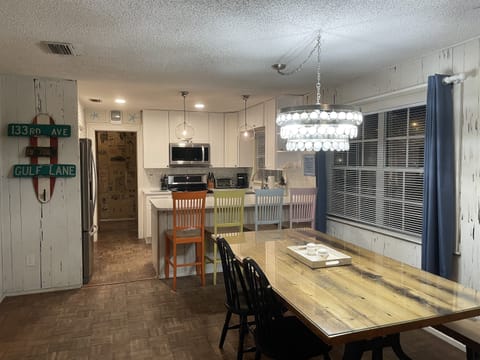 Dining Table that is 100 year old reclaimed barn wood.