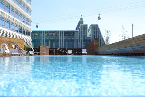 Seasonal outdoor pool