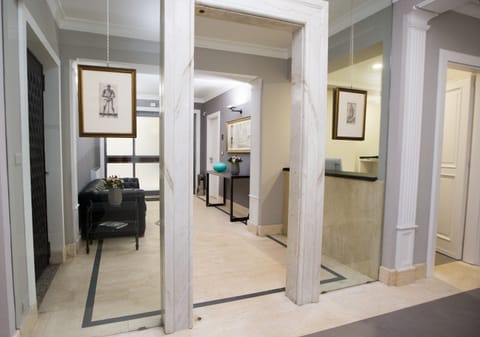 Interior entrance