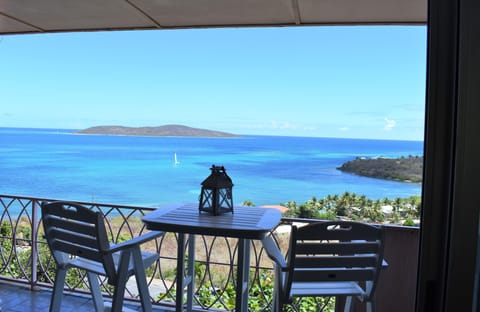View from the Living Room and Balcony!