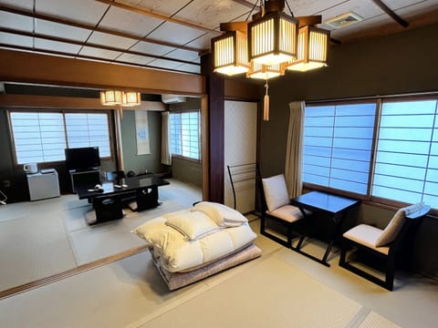 Desk, blackout drapes, iron/ironing board (on request), WiFi (free)