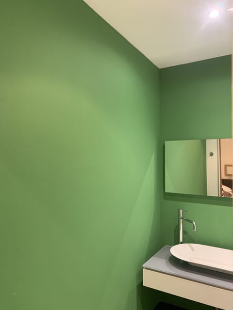 Superior Double Room, Balcony (Vue Patio Cimetière Marin - Mer) | Bathroom | Shower, designer toiletries, hair dryer, towels