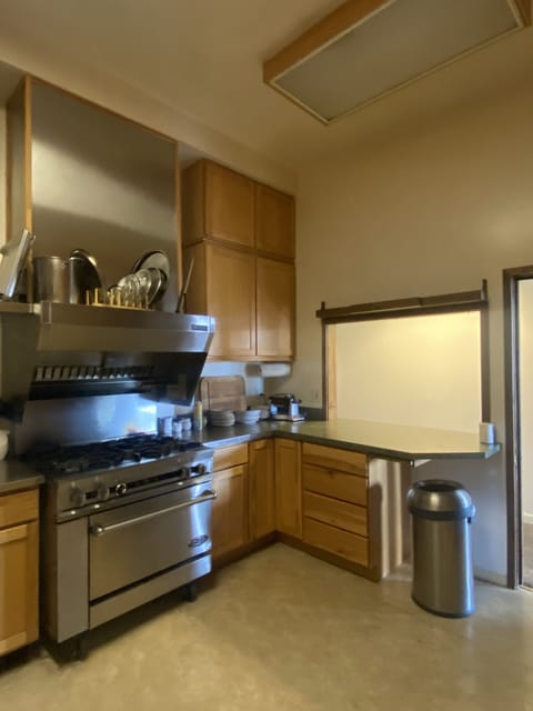 Shared fridge, microwave