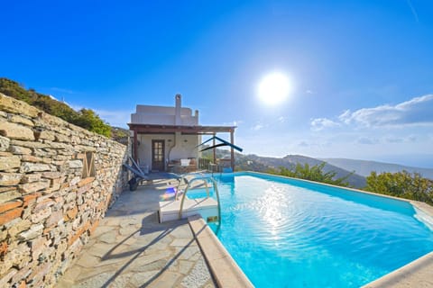 The pool area