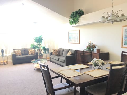 House, 3 Bedrooms, Garden View, Poolside | Living room | Flat-screen TV