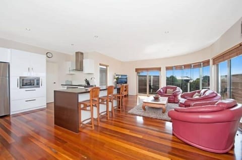 Kitchen and Living Area