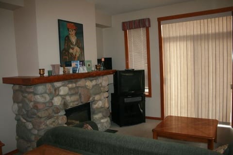 Living Room with Fireplace