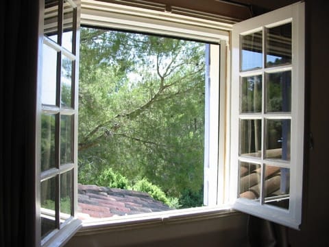 Looking west, from the Tower Bedroom