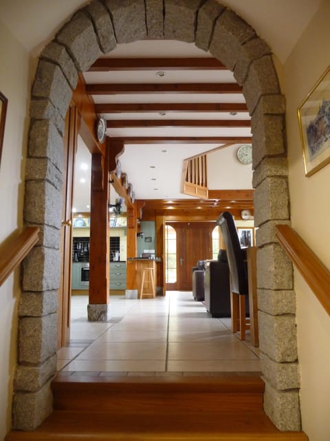 Granite arch to great room