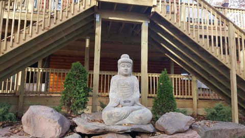 Buddha is watching over Serenely Secluded Chalet