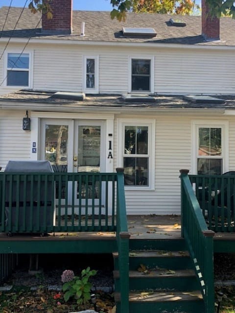 deck entrance for the property 