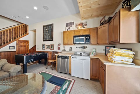 Kitchenette in the Lower Level Living Room