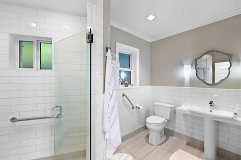 Main Restroom directly across from Master Bedroom