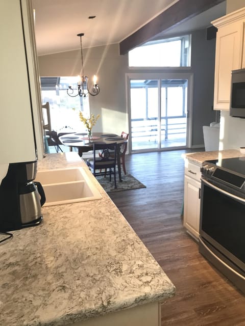 From Kitchen to Dining Area