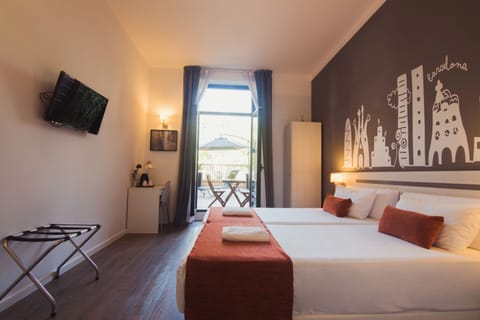 Superior Double Room, Terrace | In-room safe, desk, blackout drapes, soundproofing