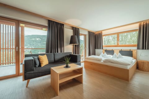 Apartment, Sauna, Mountainside | In-room safe, desk, soundproofing, free WiFi